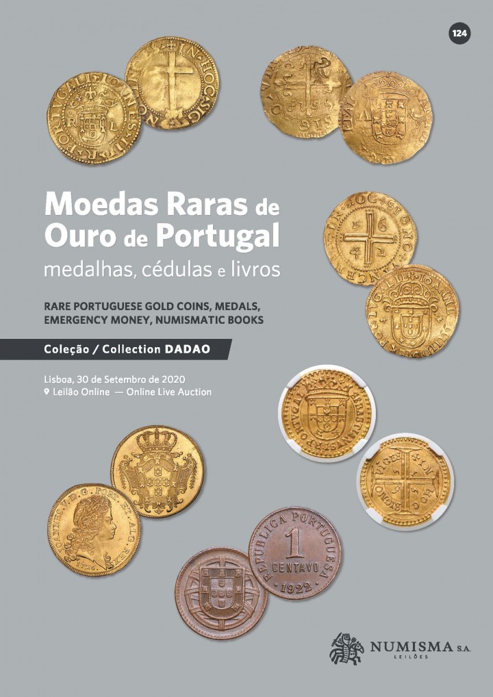 NUMISMA LEIL�ES n.� 124, dia 30 de setembro de 2020 - LEIL�O ONLINE