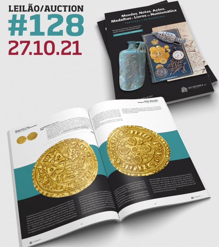 NUMISMA LEIL�ES n.� 128, dia 27 de outubro de 2021