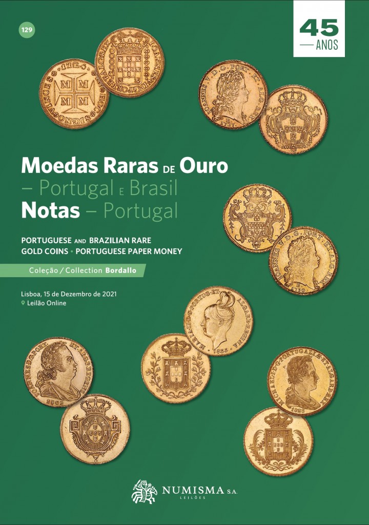 NUMISMA LEIL�ES n.� 129, dia 15 de dezembro de 2021