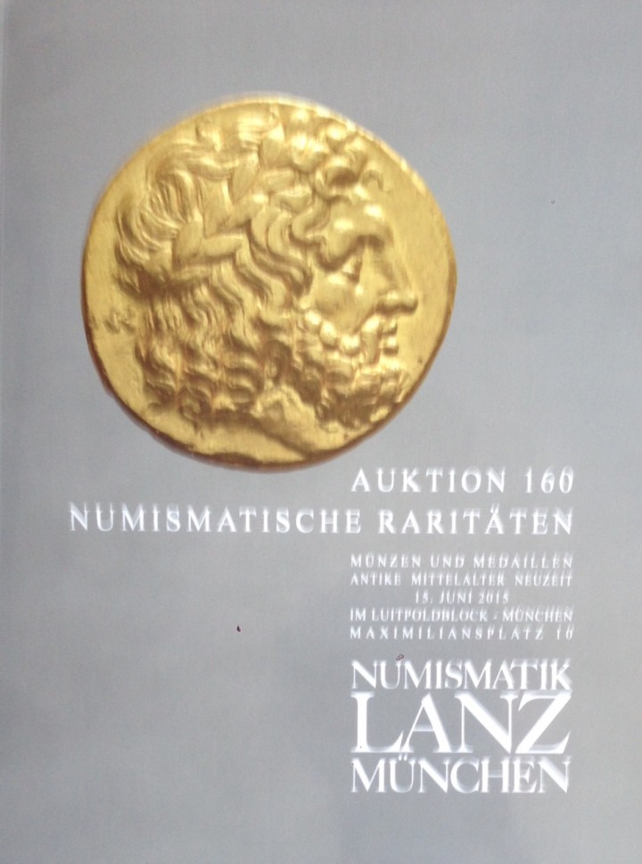 Numismatik Lanz, Auktion 160, 15 de junho 2015